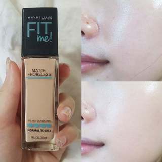 Kem Nền Maybelline Fit Me Matte Poreless Foundation SPF 22 30ml