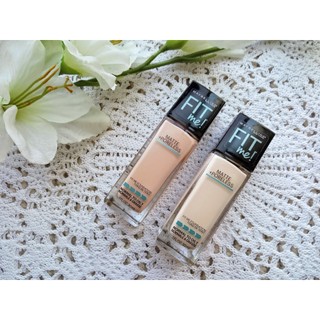 Kem Nền Maybelline Fit Me Matte Poreless Foundation SPF 22 30ml