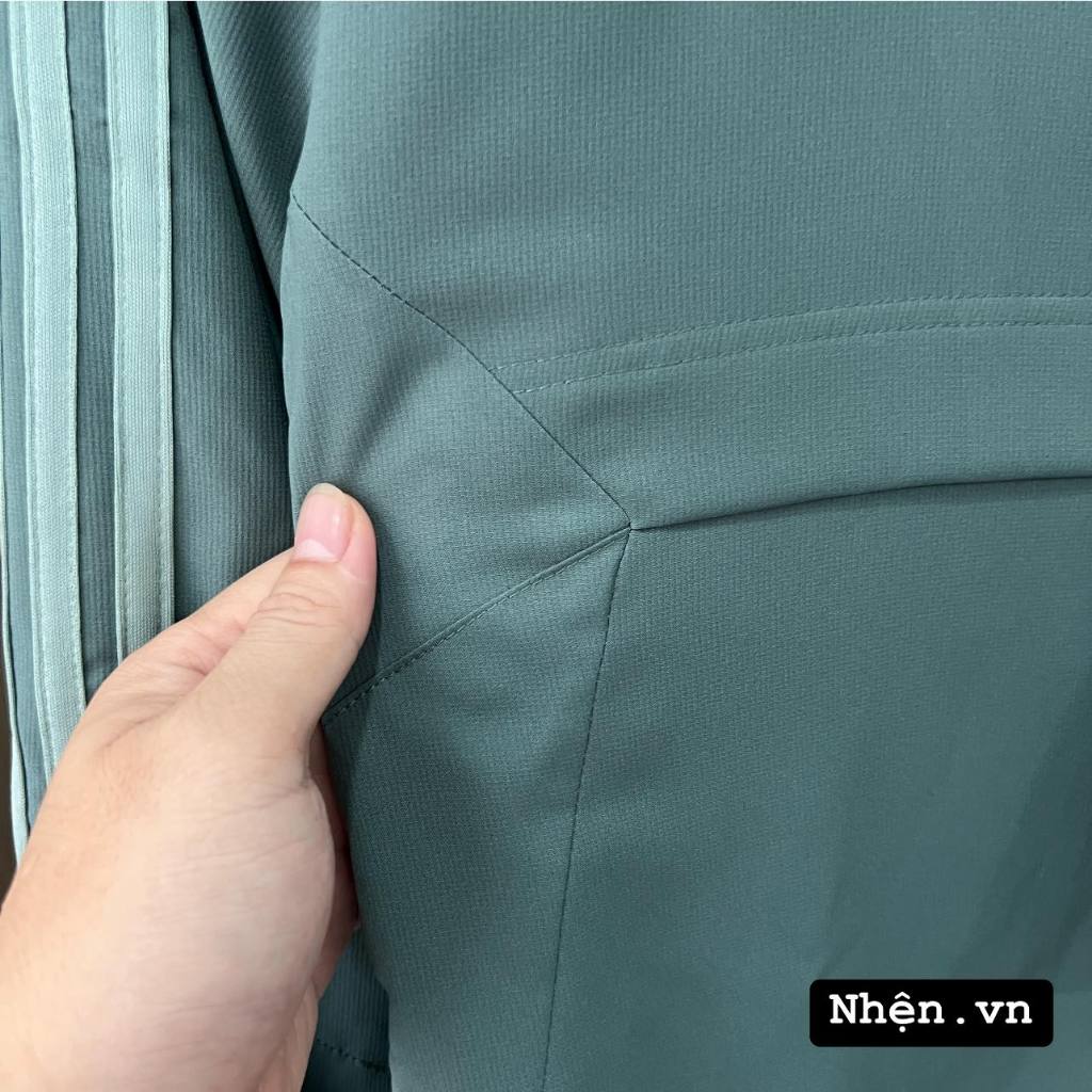 Áo khoác gió thể thao Arsenal gunners jacket 23/24 - xanh vỏ đậu 2023