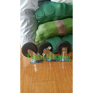 Bánh xe đẩy hàng 125x38 cao su - Banhxetuankhang