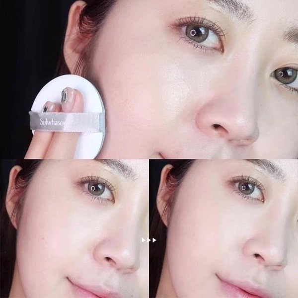 Phấn nước sáng da cho lớp nền mịn lì Sulwhasoo Snowise Brightening Cushion