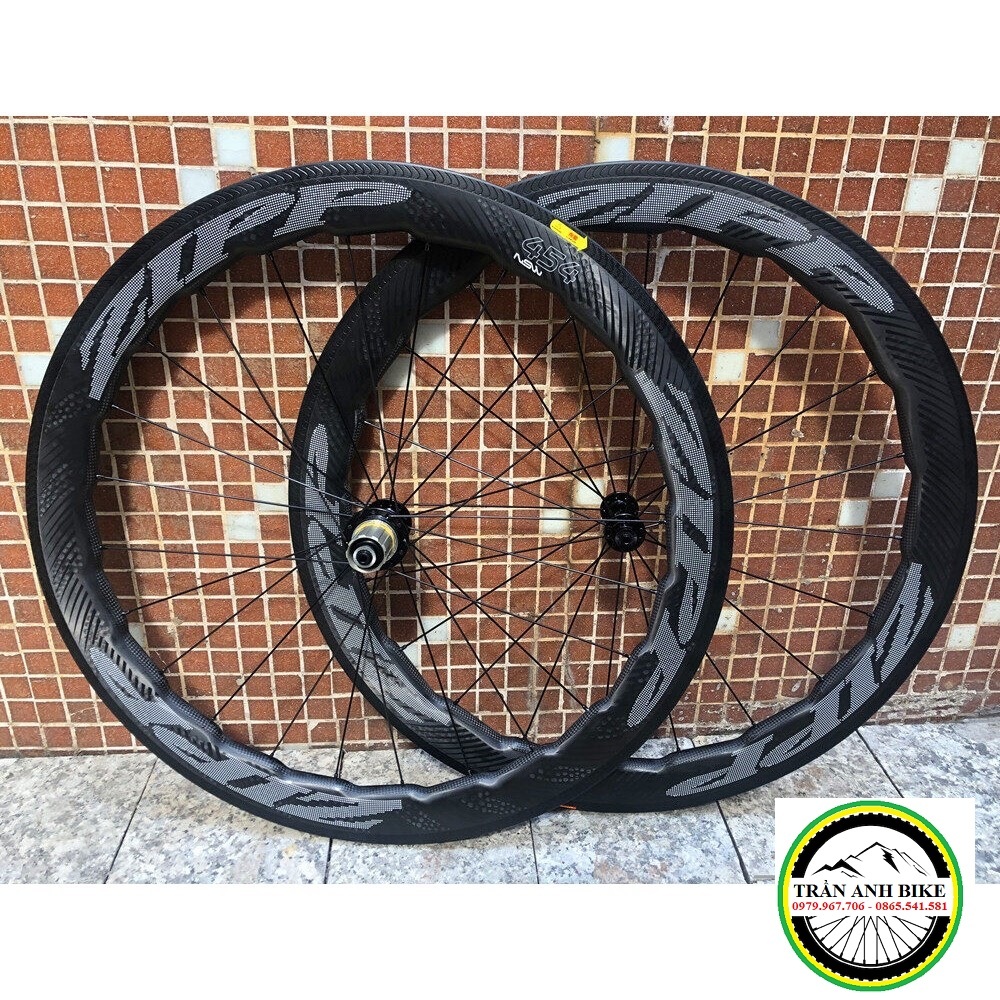 Bộ vành Carbon xe đạp road ZIPP 454 NSW 700Cx58mm