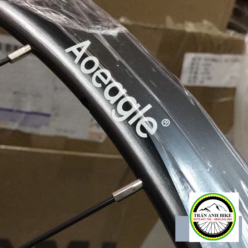 Bộ vành nhôm cao cấp AOEAGLE cho xe đạp Fixed Gear 700Cx25mm