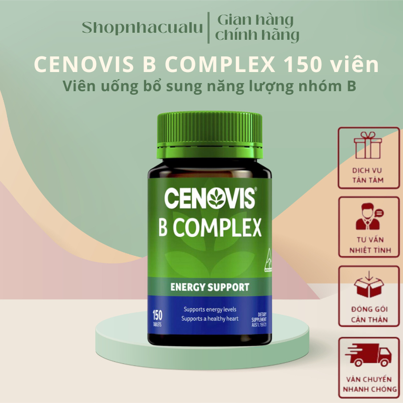 Vitamin nhóm B - Cenovis B Complex - Vitamin B (Hộp 150 viên )
