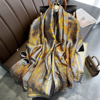 Khăn lụa quàng cổ,khăn lụa đi du lịch,đi biển,KT:190x80cm