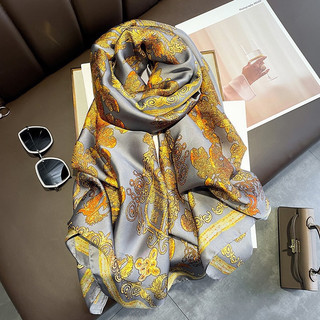 Khăn lụa quàng cổ,khăn lụa đi du lịch,đi biển,KT:190x80cm