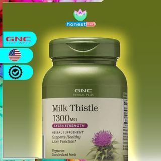 Viên hỗ trợ gan với hoa kế sữa GNC Milk Thistle Extra Strength 1300mg