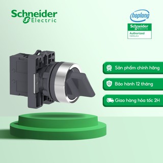 Công tắc xoay 2 vị trí tự giữ phi 22 1no schneider xa2ed21| chuyển mạch 2 vị trí