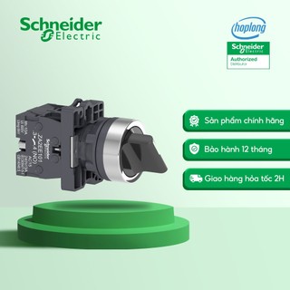 Chuyển mạch XA2ED33 Schneider - Phi 22 - 3 vị trí - 2NO| Công tắc xoay 3 vị trí tự giữ
