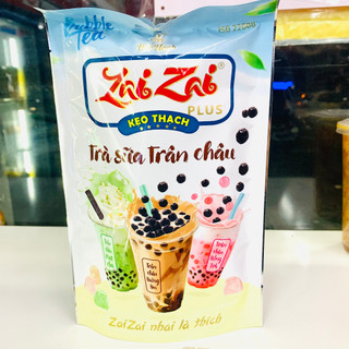 Túi 320g kẹo thạch zai zai trà sữa trân châu Đức Hạnh