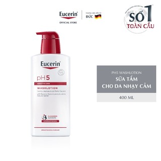 Sữa tắm cho da nhạy cảm Eucerin pH5 Washlotion 400ml