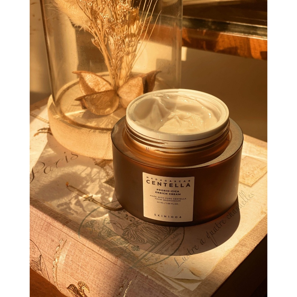 Kem Dưỡng Ẩm, Làm Dịu Da Từ Rau Má Lên Men Skin1004 Madagascar Centella Probio-Cica Enrich Cream 50ml
