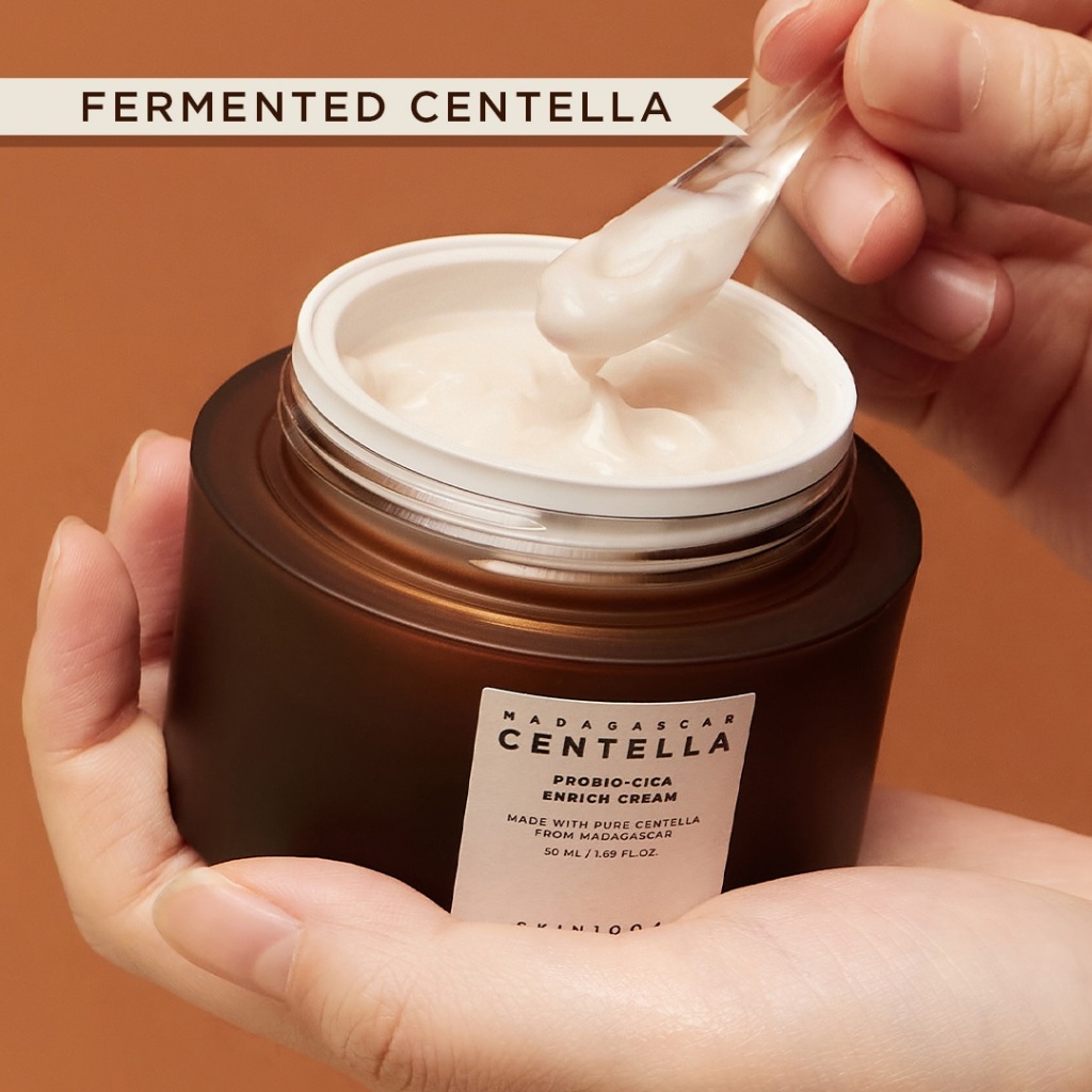 Kem Dưỡng Ẩm, Làm Dịu Da Từ Rau Má Lên Men Skin1004 Madagascar Centella Probio-Cica Enrich Cream 50ml