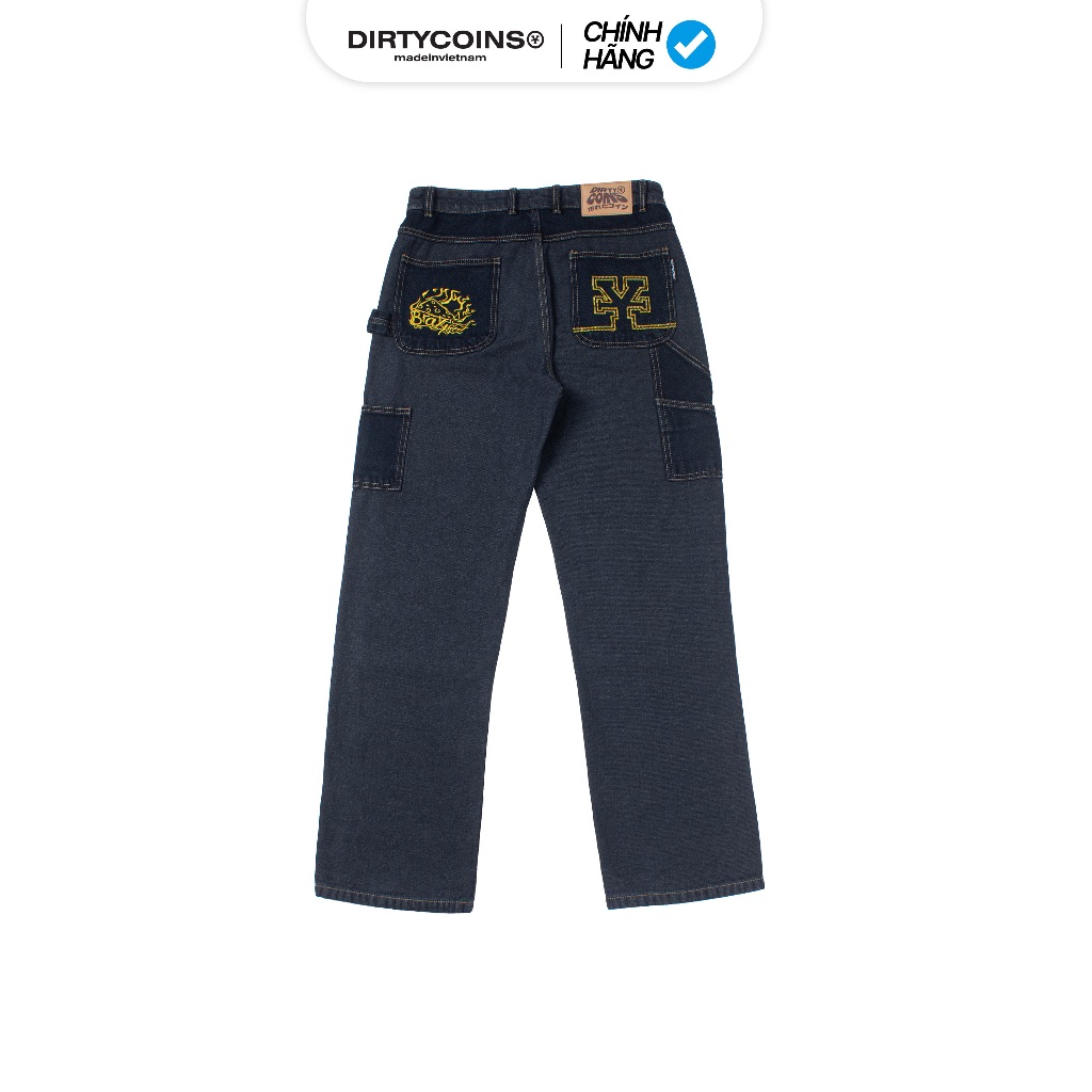 Quần Dài [DirtyCoins x B Ray] Two Tone Denim Pants