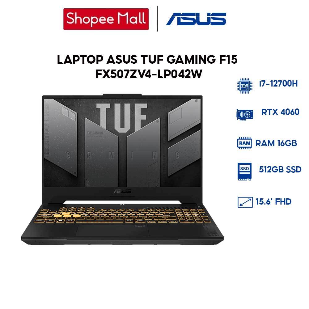 Laptop ASUS TUF Gaming F15 FX507ZV4-LP042W i7-12700H | 16GB | 512GB | GeForce RTX™ 4060 8GB | 15.6' FHD 144Hz 100%sRGB