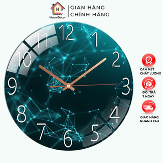 Đồng hồ treo tường kim trôi tráng gương 3D cao cấp - Bảo hành 12 tháng 1 đổi 1