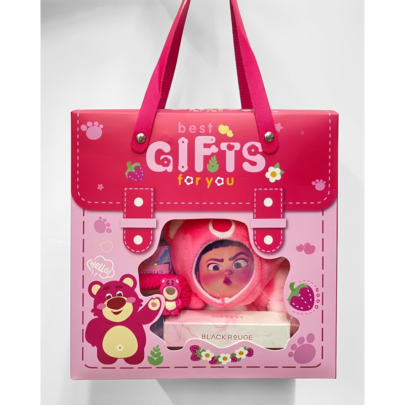 Set Quà 6 Món Gấu Dâu Lotso Siêu Cute