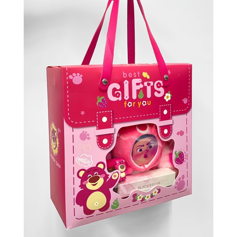 Set Quà 6 Món Gấu Dâu Lotso Siêu Cute