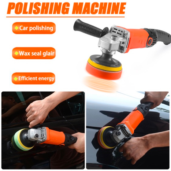 🔥Khuyến mãi🔥Máy Đánh Bóng Xe Hơi 2100W Máy đánh bóng ô tô 220V Có Thể Điều Chỉnh Tốc Độ 3000 vòng/phút