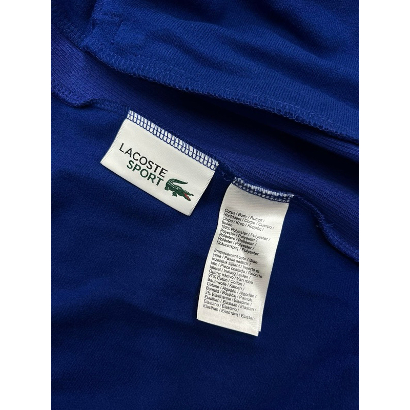 Lacoste Men's SPORT Two-Tone Technical Piqué Zip Sweatshirt