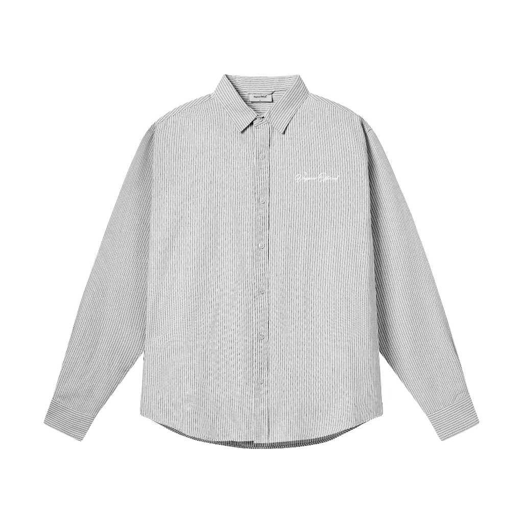Áo Sơ Mi Nam Nữ Unisex Vegsivir - Premium Oxford Shirt Thêu