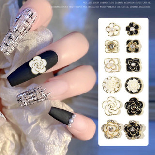 Charm hoa cha nel trang trí móng