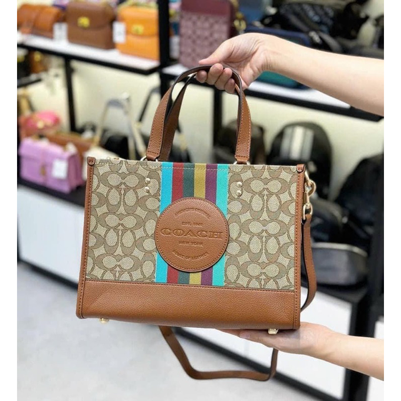 ❌ Túi tote Coach Dempsey carryall-hàng xuất xịn
