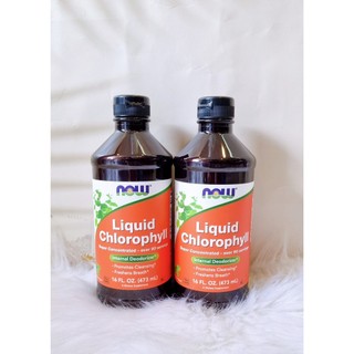 Nước diệp lục Now Chlorophyll.