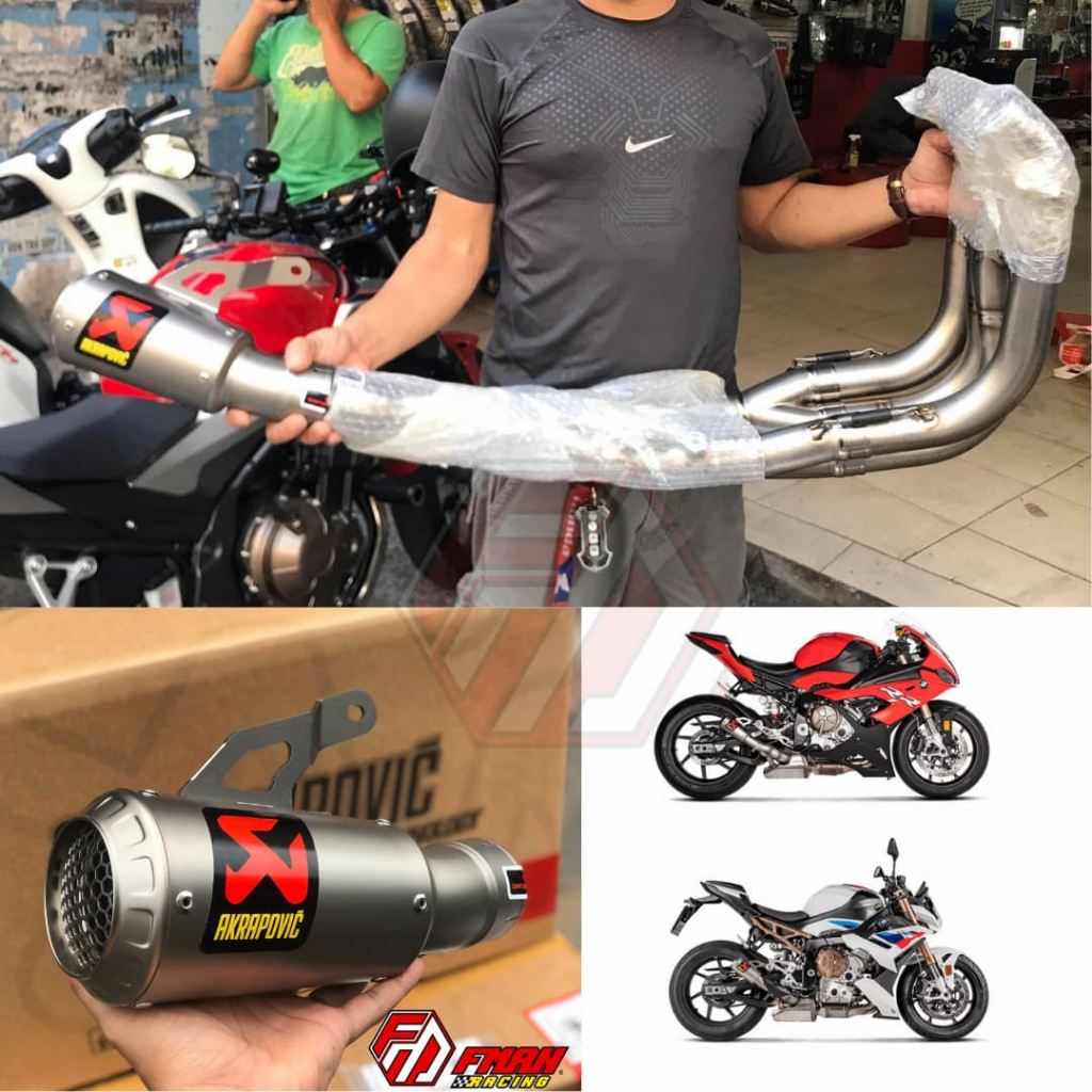 PÔ AKRAPOVIC GP TITANIUM S1000RR/R 2020+ CHÍNH HÃNG