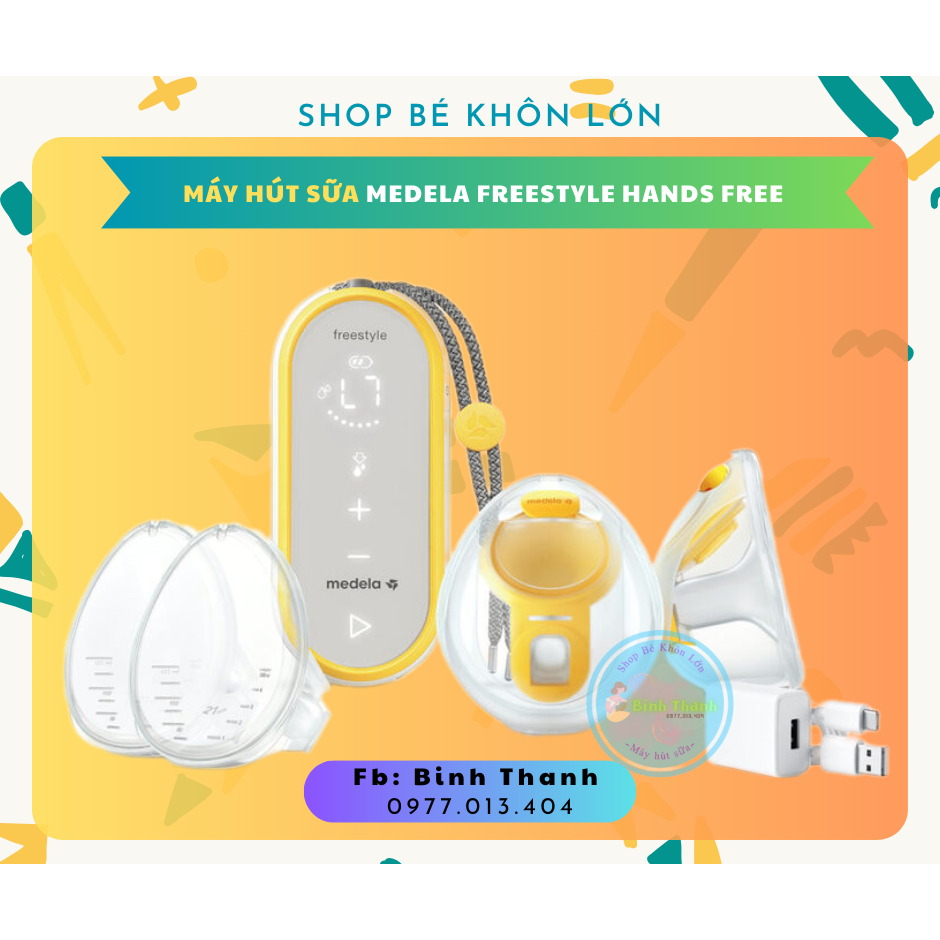 Máy hút sữa rảnh tay Medela FreeStyle Hands Free new nguyên seal BH 12th