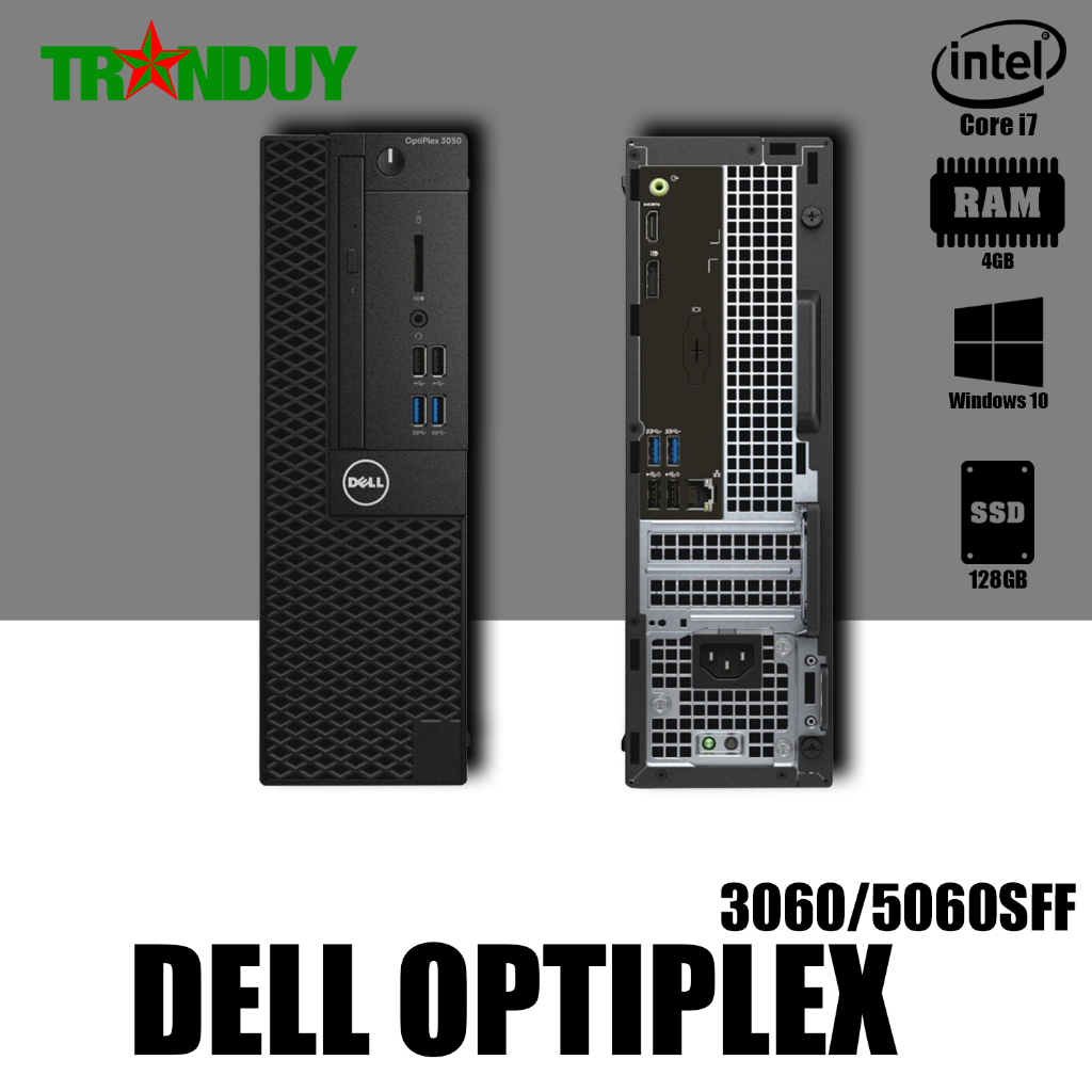 DELL OPTILEX 3060/5060SFF CHẠY CPU THẾ HỆ 8-BH 12 THÁNG likenew