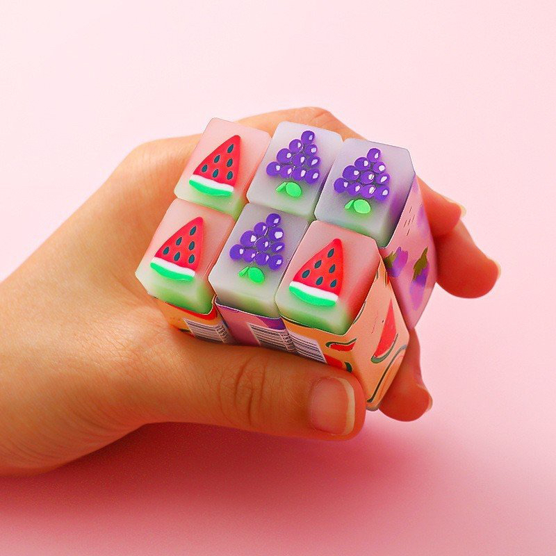 Tẩy dẻo 3D hình hoa quả dễ thương