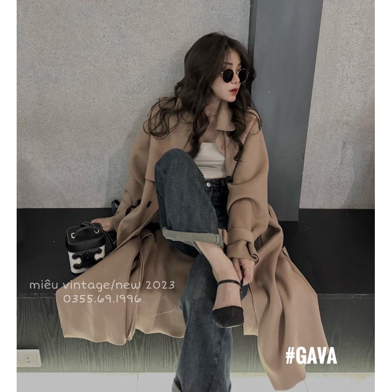 Áo Măng Tô Dạ Ép Hàn Quốc L1