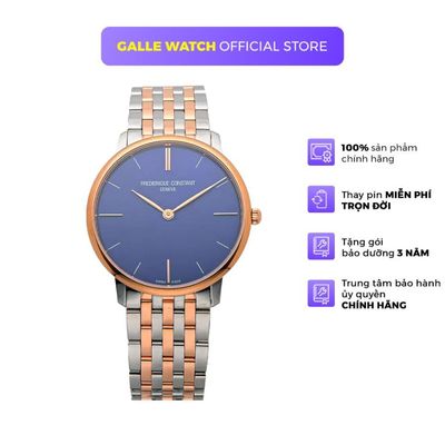Đồng hồ nam Frederique Constant FC-200LN5S32B mặt kính Sapphire chống xước, dây thép đeo tay, phong cách thời trang