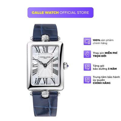 Đồng hồ nữ Frederique Constant FC-200MPW2AC2D6 kính Sapphire sang trọng, vỏ máy đính kim cương, dây da đeo tay cao cấp.