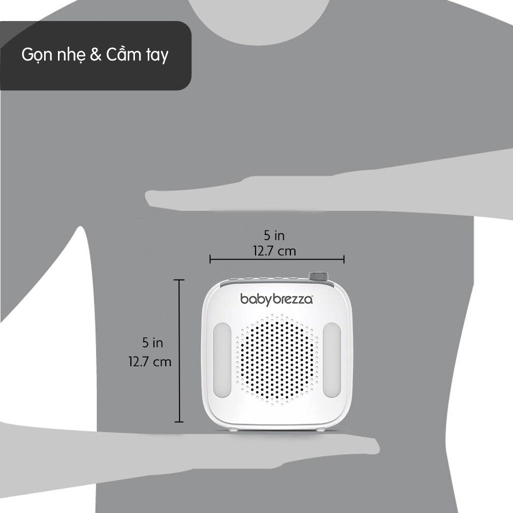 Máy Tạo Tiếng Ồn Trắng Baby Brezza Sleep & Soothing - Bảo Hành Chính Hãng 12 Tháng