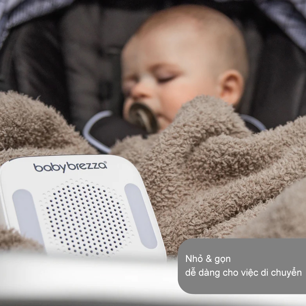 Máy Tạo Tiếng Ồn Trắng Baby Brezza Sleep & Soothing - Bảo Hành Chính Hãng 12 Tháng