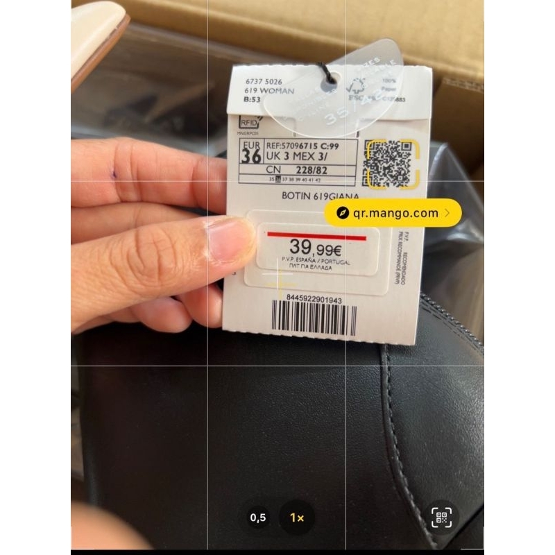 Boot Mango xịn chuẩn xin 100%