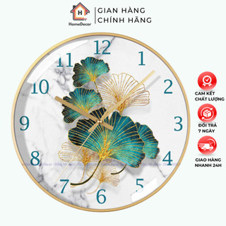 Đồng Hồ Treo Tường Pha Lê Tráng Gương 3D Cao Cấp . Tặng kèm pin và đinh treo không cần khoan tường - BH 12 tháng 1 đổi 1