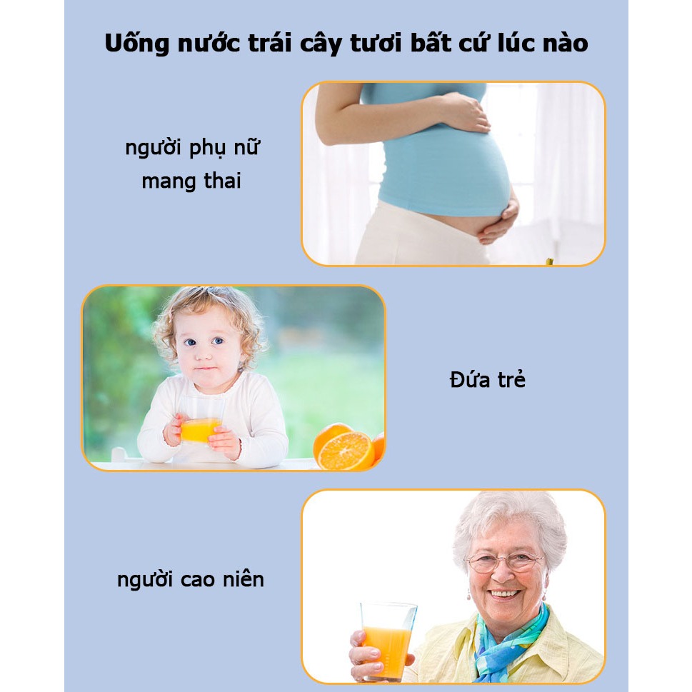 Máy Xay Sinh Tố Mini Cầm Tay Đa Năng - máy say sinh tố đa năng mini - 6 lưỡi - Dung Lượng Pin 4000Mah Công Suất 48W