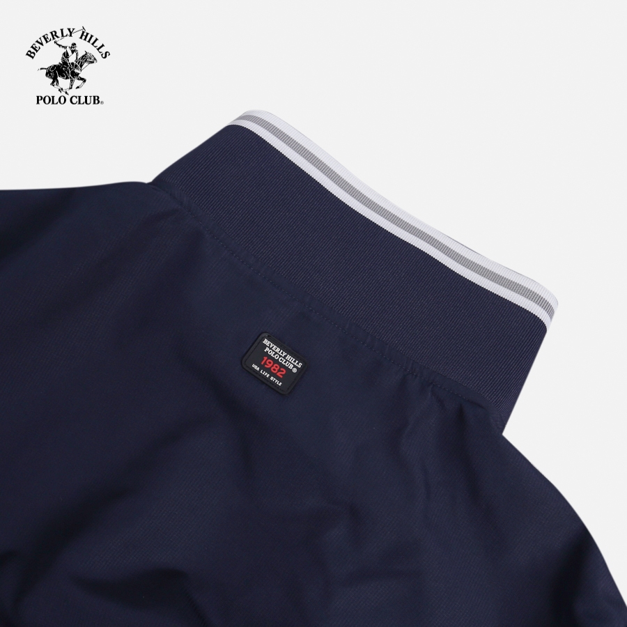 Beverly Hills Polo Club - Áo Jacket Nam Regular Fit Navy 2 Lớp JMRLW23V021 - BHPC