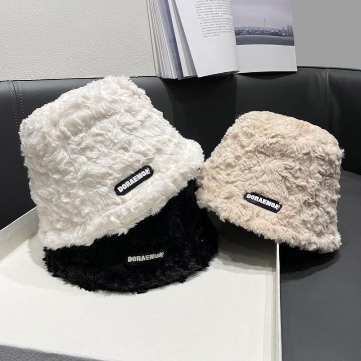 Mũ bucket lông Doraemon