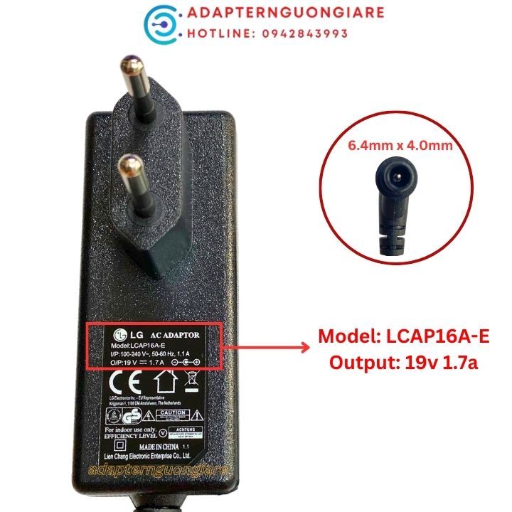 Nguồn 19v cho màn hình LG 24MP67HQ 24MP67VQ 27MP67HQ 27MP67VQ