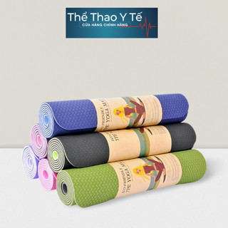 Thảm tập yoga cao cấp 2 lớp 6MM