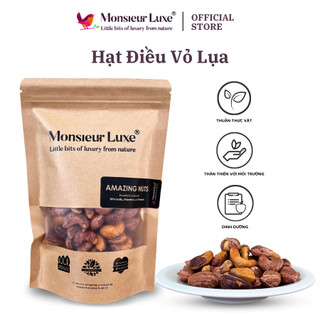 Hạt Diều Vỏ Lụa MONSIEUR LUXE - Silk Cashew (250G, 500G)
