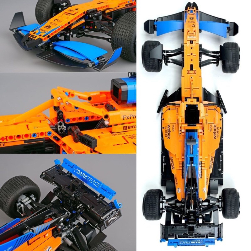 Mô hình lắp ráp siêu xe Technic McLaren F1 2022 tỉ lệ 1:8