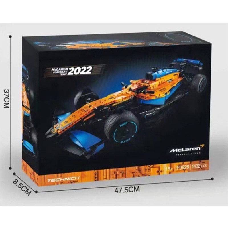 Mô hình lắp ráp siêu xe Technic McLaren F1 2022 tỉ lệ 1:8