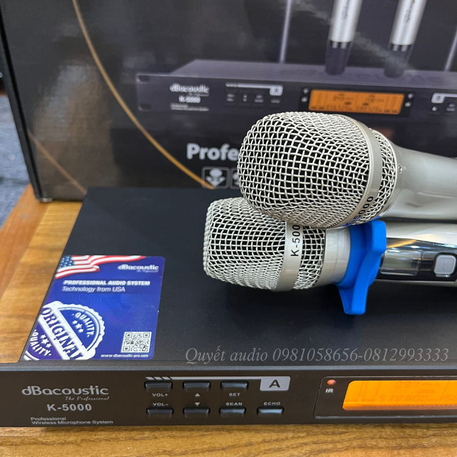 Mic DB ACOUSTIC K5000 hàng chính hãng bảo hành 24 tháng DB K 5000