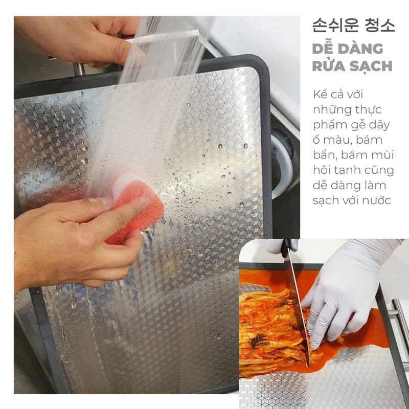 Thớt 2 mặt Gume chống nhiễu khuẩn chéo