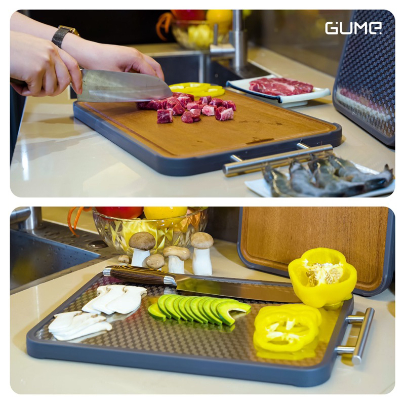 Thớt 2 mặt Gume chống nhiễu khuẩn chéo